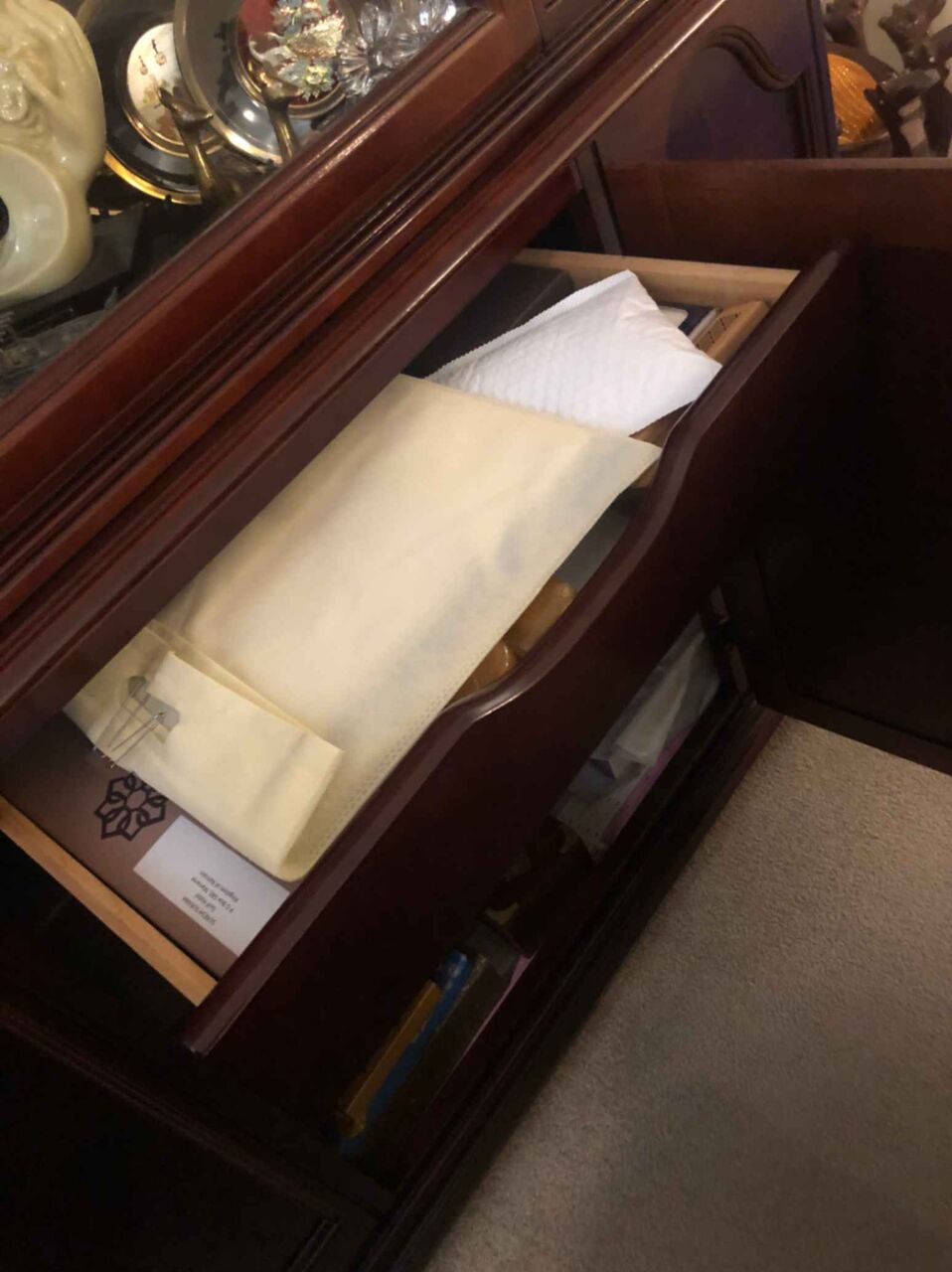 Manama, Furniture, BHD 40,  Wooden And Glass Showcase For Sale