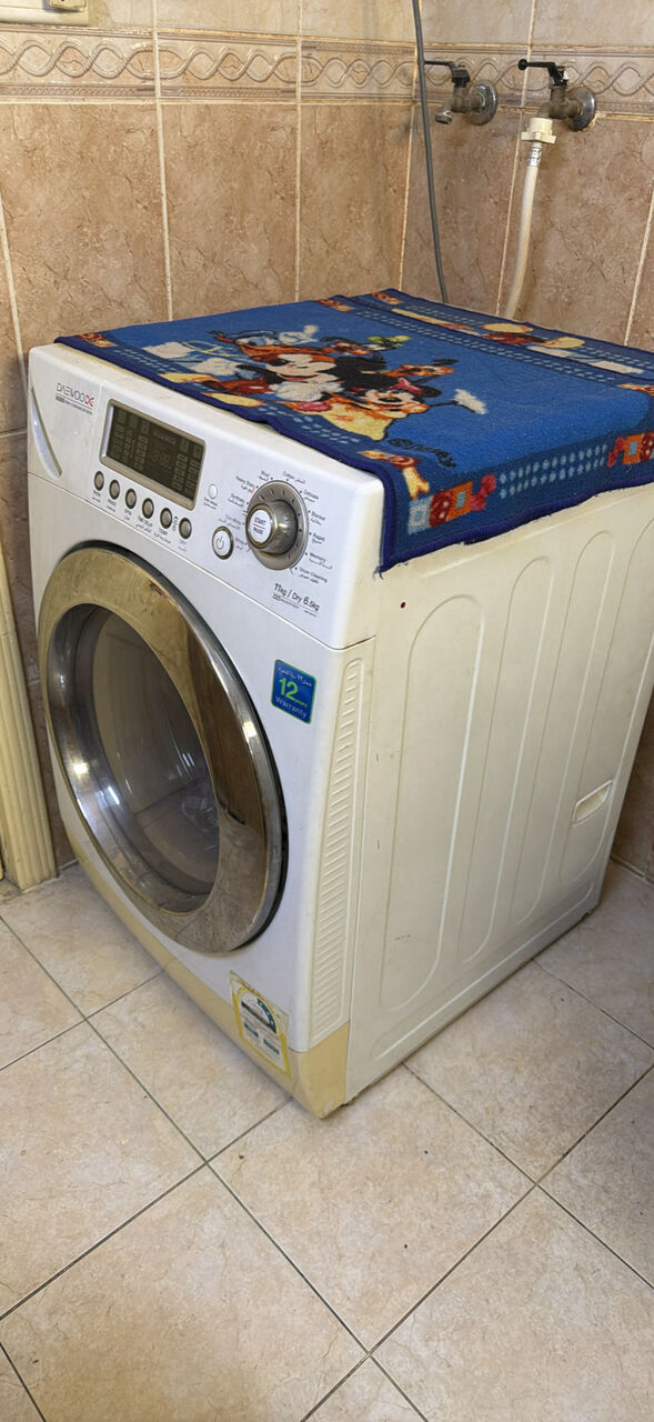 Jeddah, Appliances, SAR 1290,  Fromt Loading Daewoo Washing Machine 12 Kgs