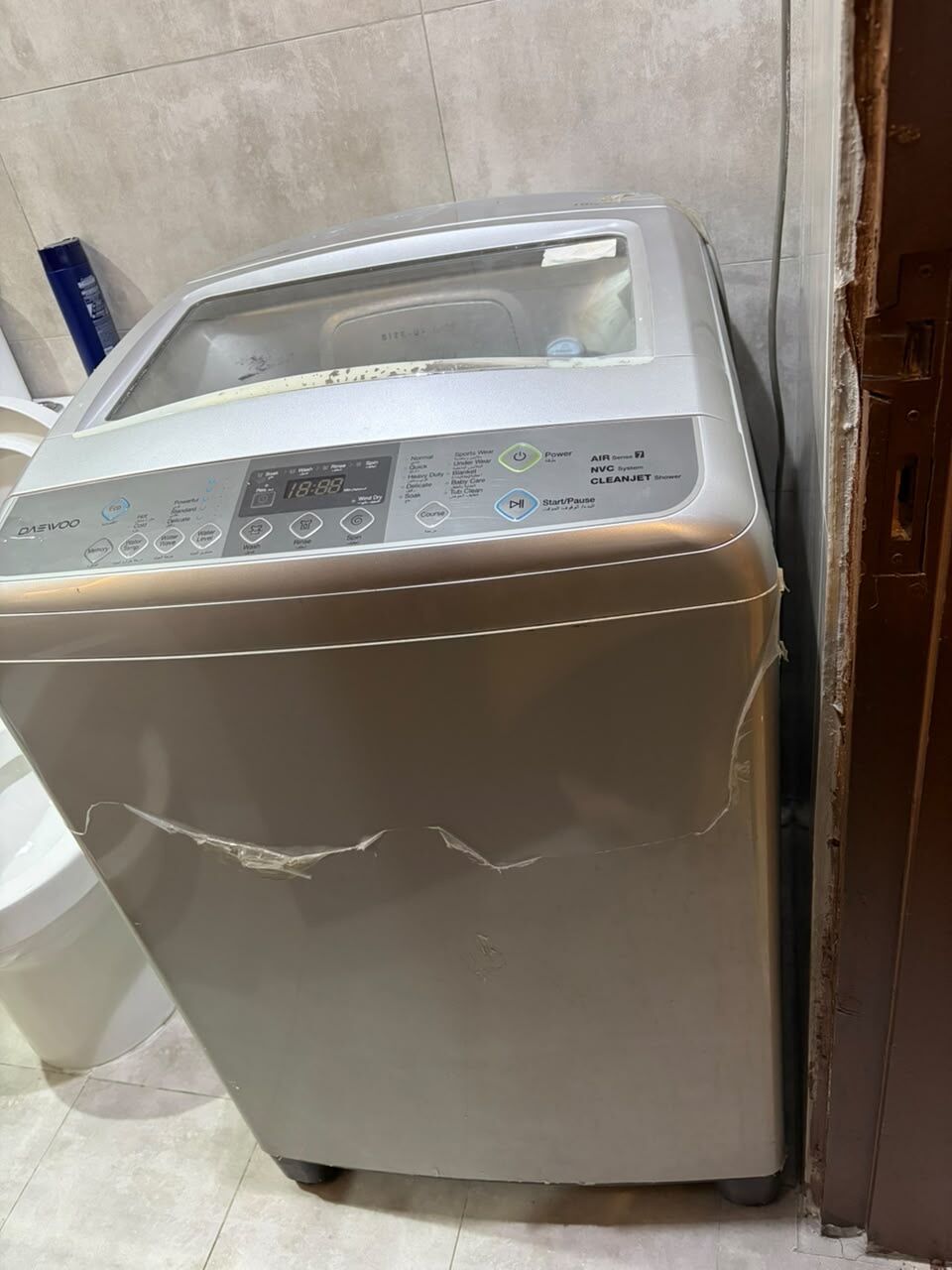 Olaya, Furniture, SAR 1000,  Almost New Sofa Set 3 Seater And 2 Seater And Automatic Washing Machine
