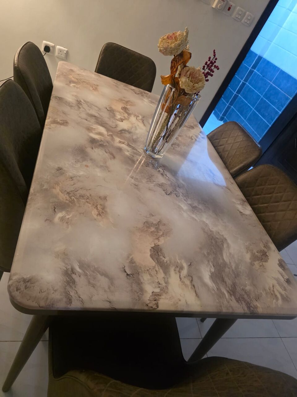 Jeddah, Furniture, SAR 1100,  Dining Table 6 Seater Available For Sale