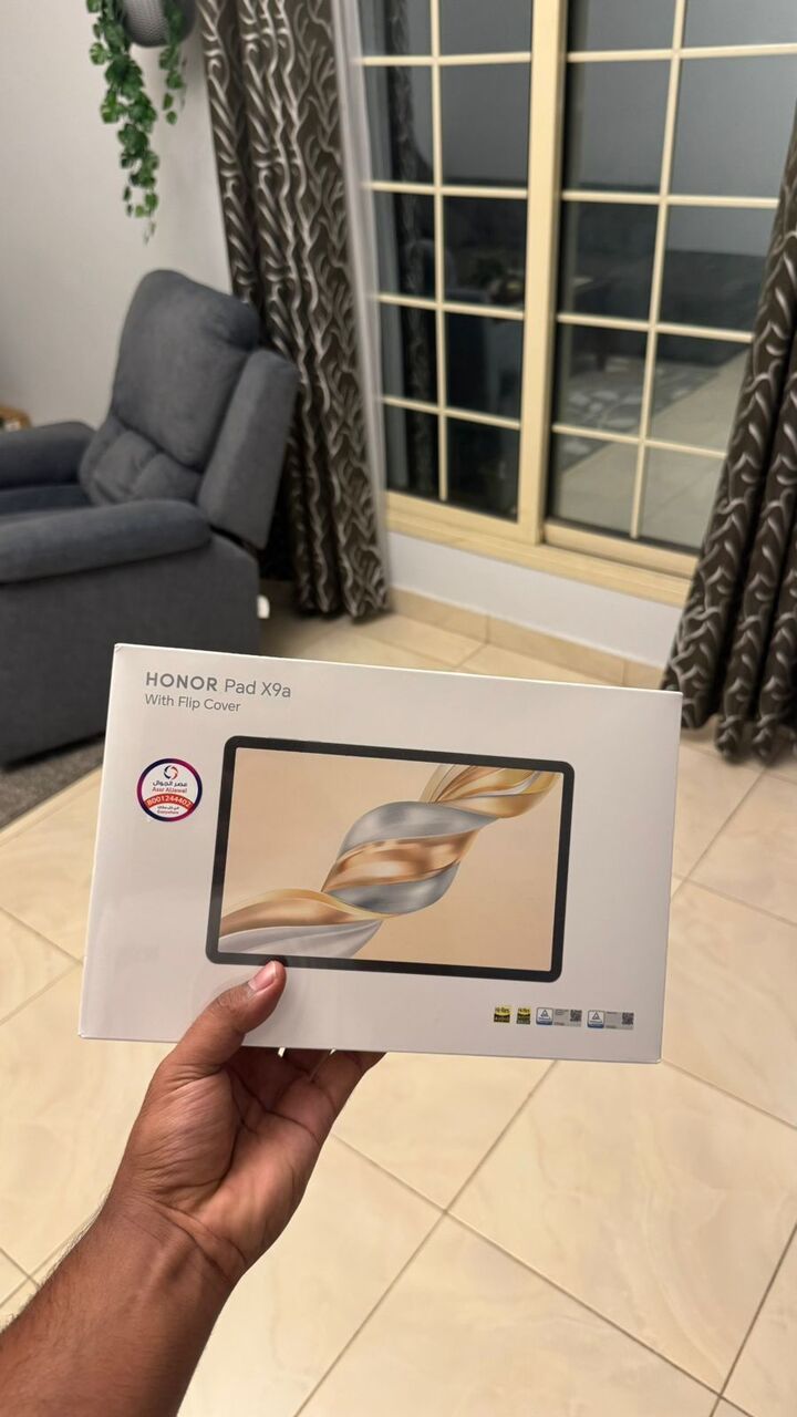Dammam, Tablet Computers, SAR 1000,  []FOR SALE] Brand New HONOR Pad X9a (128GB / 8GB RAM) &ndash; Sealed Box, Unopened!