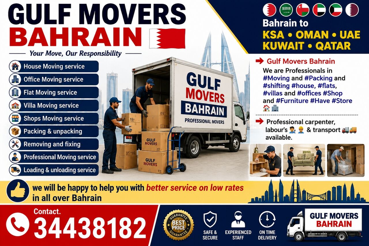 Salmaniya, Labor/Moving, Bahrain Movers And Packers