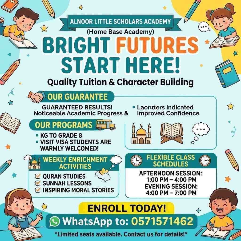 Jeddah, Daycare, Al Noor Little Scholar Academy