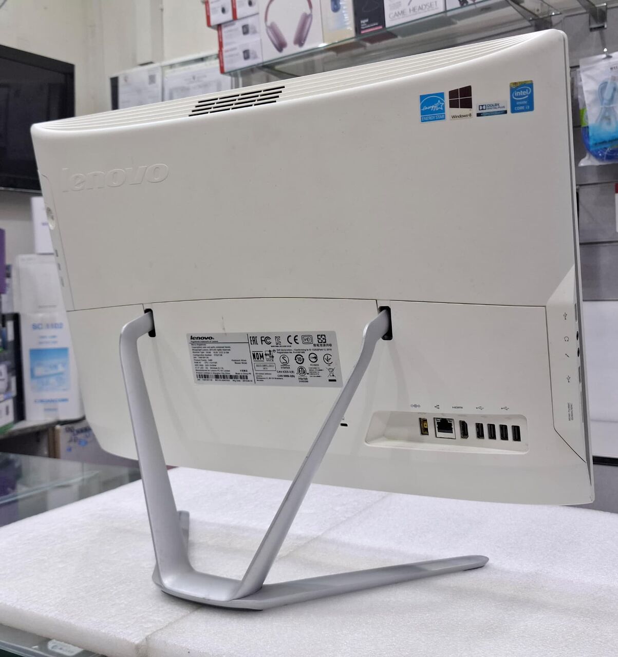 Isa Town, Computers, BHD 55,  LENOVO All In One Computer Set 22" Full HD Display 8GB RAM 180GB SSD Windows 10 Pro Ready