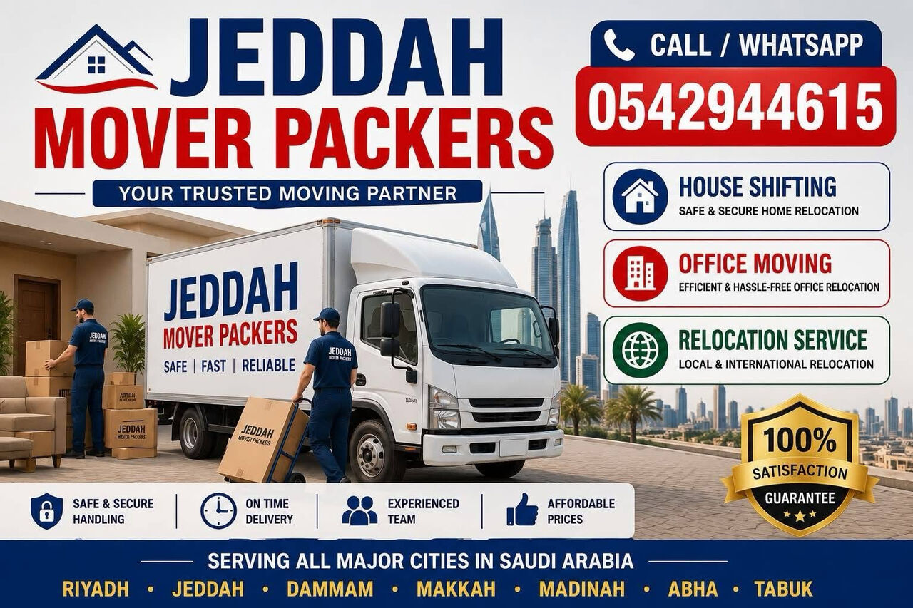 Jeddah, Household, MOVER AND PACKERS AVAILABLE FOR SHIFTING