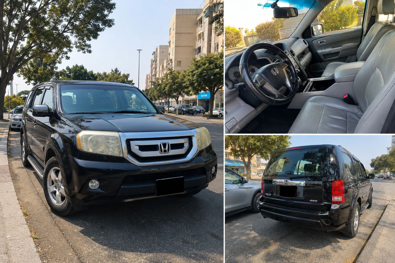 Jeddah, Vehicles, Cars & Trucks , SAR 17000,  Honda Pilot 2009,  2009,  Automatic,  670000 KM,   &ndash; Full Option &ndash; For Sale @ 17k