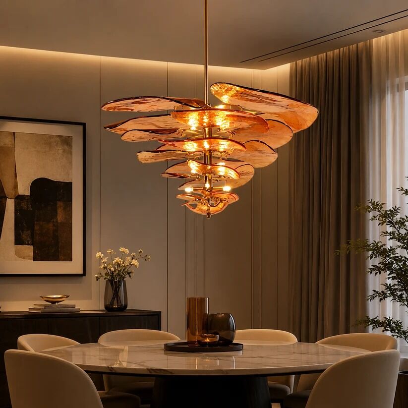 New Delhi, Business, Luxury Duplex Chandeliers In India &ndash; Double Height & Staircase Lighting