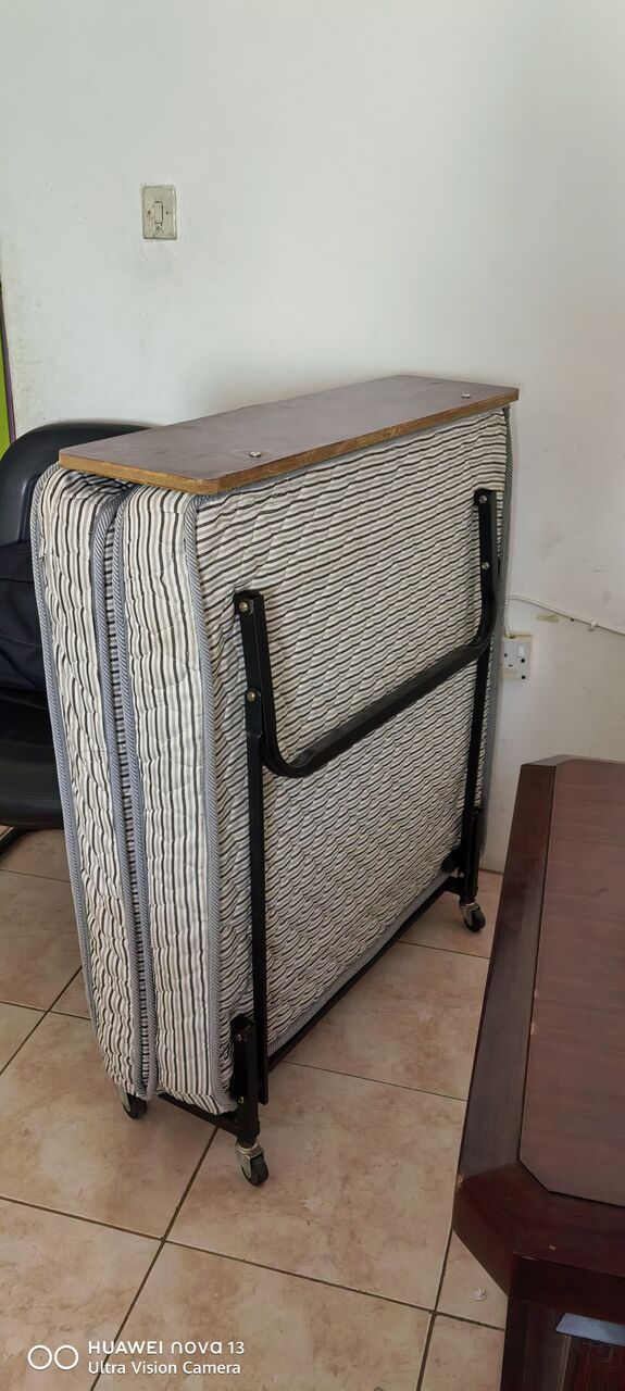 Riyadh, Furniture, SAR 120,  Baby Crib & Foldable Bed For Sale