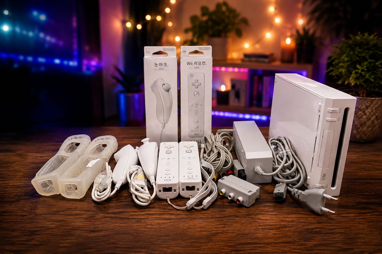 Manama, Electronics, BHD 80,  NINTENDO Wii FAMILY EDITION &mdash; COMPLETE SET  Model: D-63760 Großostheim Full Original Box