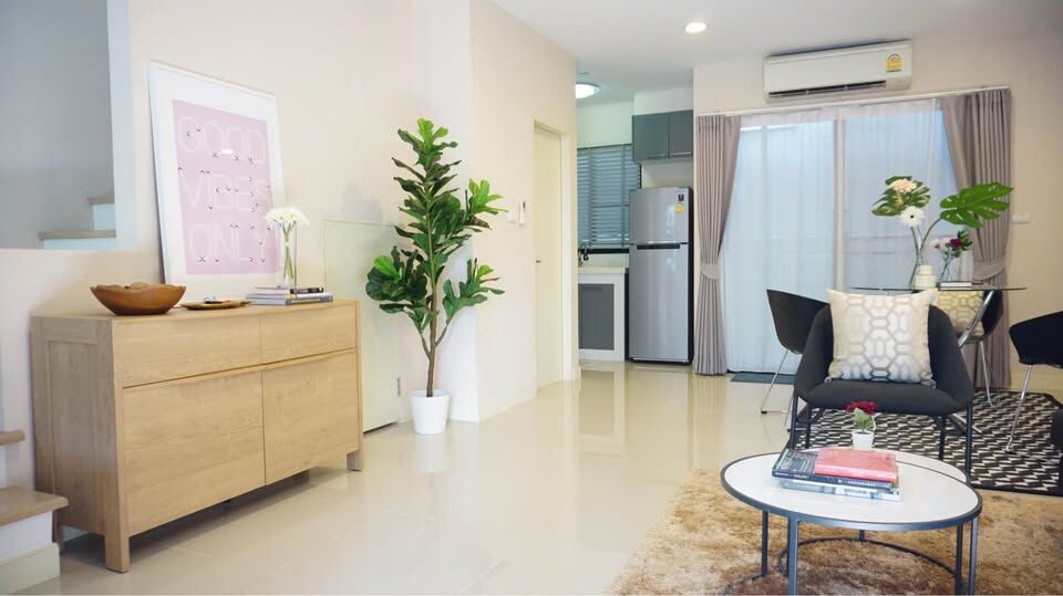 Bangkok, Villas, THB 35000,  18 Sq. Feet,  ให้เช่าทาวโฮม  ใกล้รร.นานาชาติสิงคโ