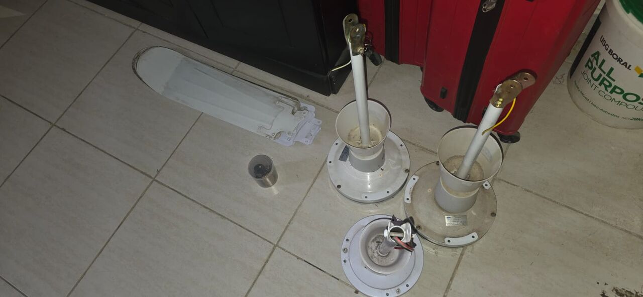 Jubail, Electrical & Plumbing, SAR 70,  I Want Sell 3 Ceiling Fans Good Condition