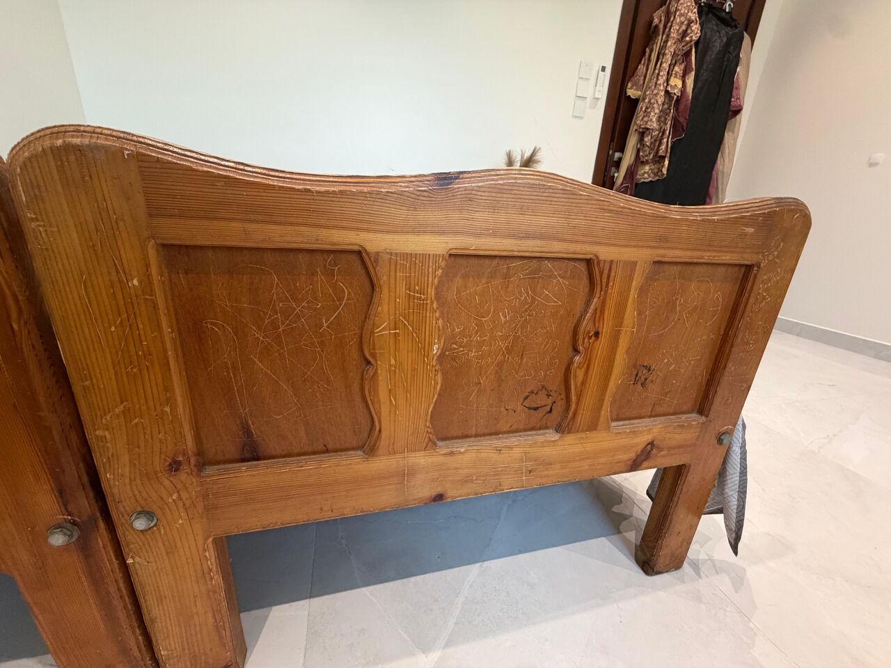 Jeddah, Furniture, SAR 500,  2 Single Beds Solid Wood