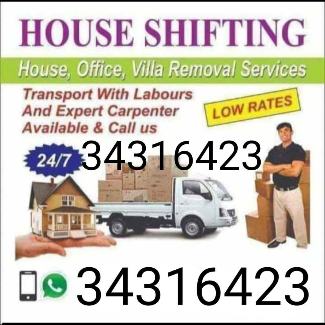 Al Seef, Cargo, Bahrain Moving And Shifting Service With Transport Big 6wheel Truck & Small Pickup Van Ava