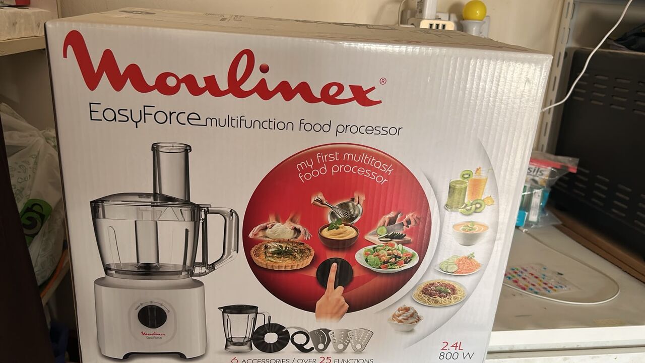 Al Sulaymaniyyah, Household Items, SAR 130,  Moulinex Easy Force Food Processor