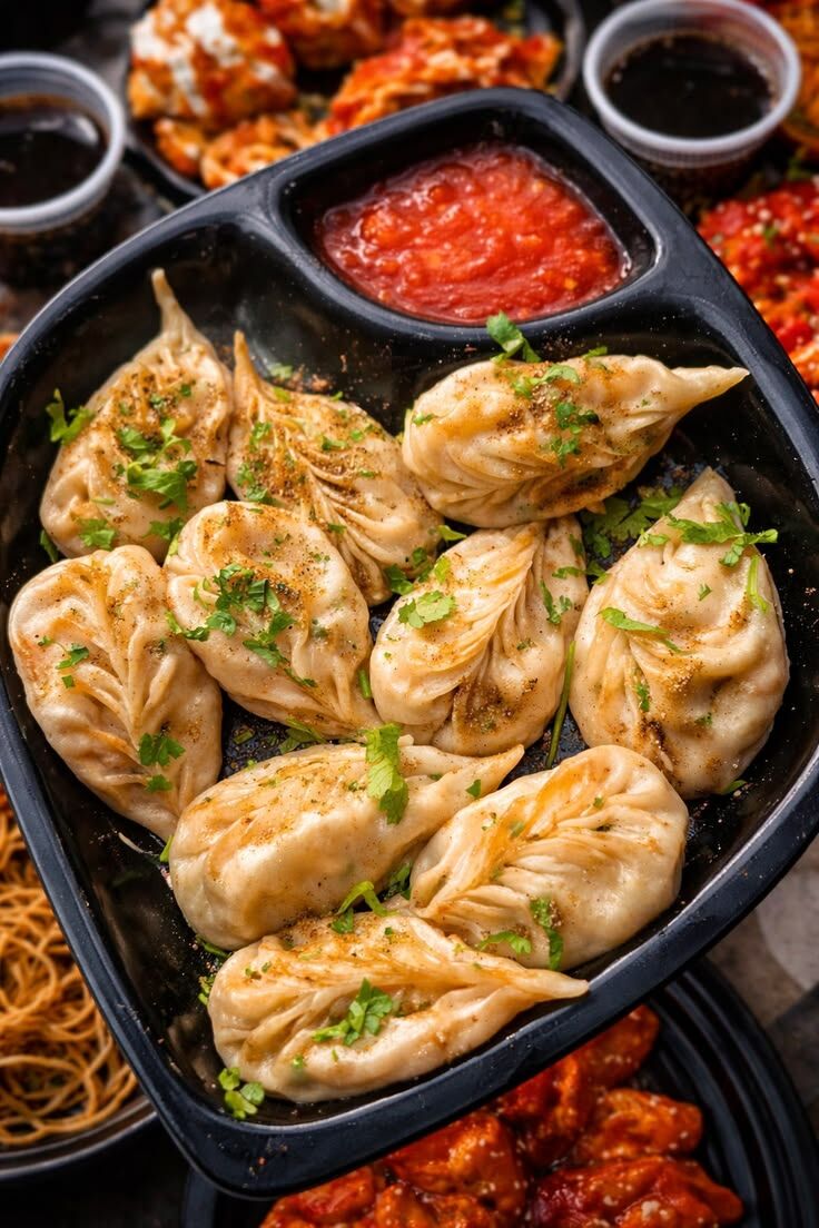 Kolkata, Food & Drink, Serving Hot Momos & More