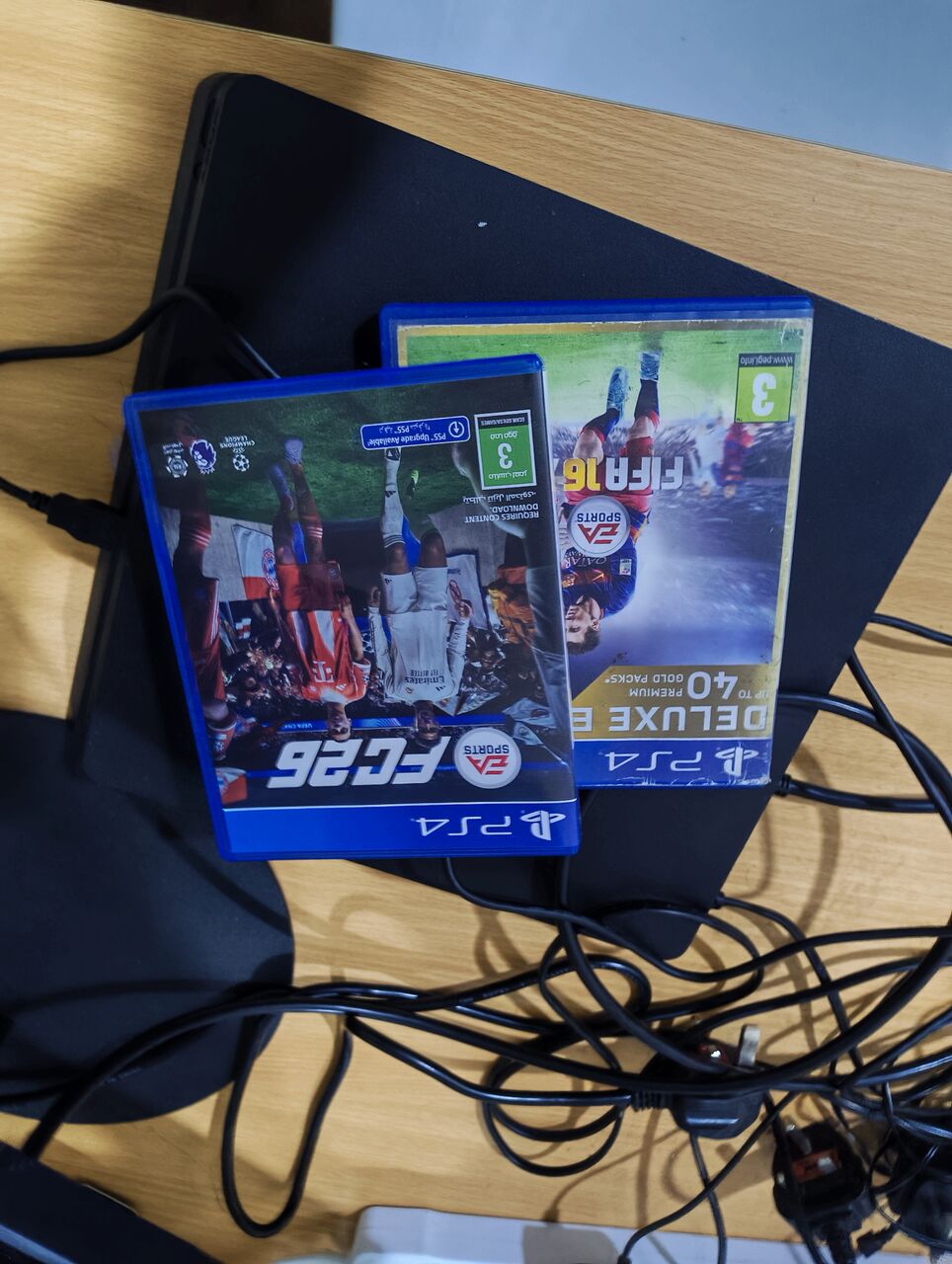 Jubail, Electronics, SAR 1000,  PS4 (500GB) WITH 2 CONTROLLER AND FC26 AND LENOVO MONITOR FOR SALE
