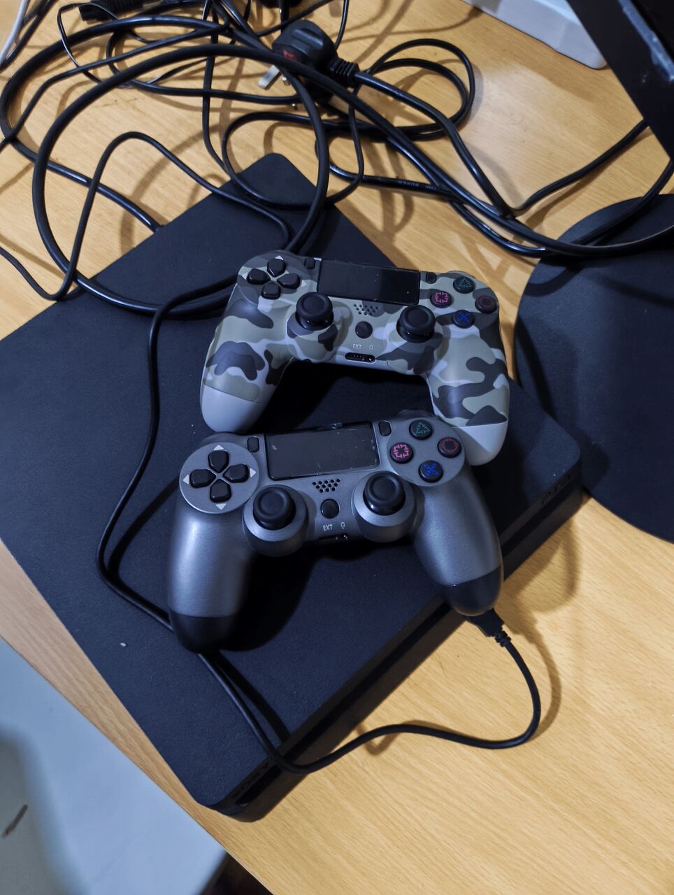 Jubail, Electronics, SAR 1000,  PS4 (500GB) WITH 2 CONTROLLER AND FC26 AND LENOVO MONITOR FOR SALE