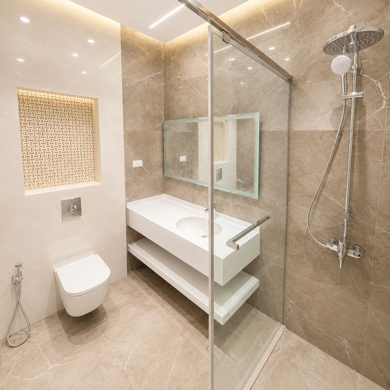 Abdoun, Apartments, Flats, Houses & Villas, JOD 25000/year,  4 BR,  250 Sq. Meter,  Semi Furnished Apartment For Rent In North Abdoun Near Al Diyar Park.