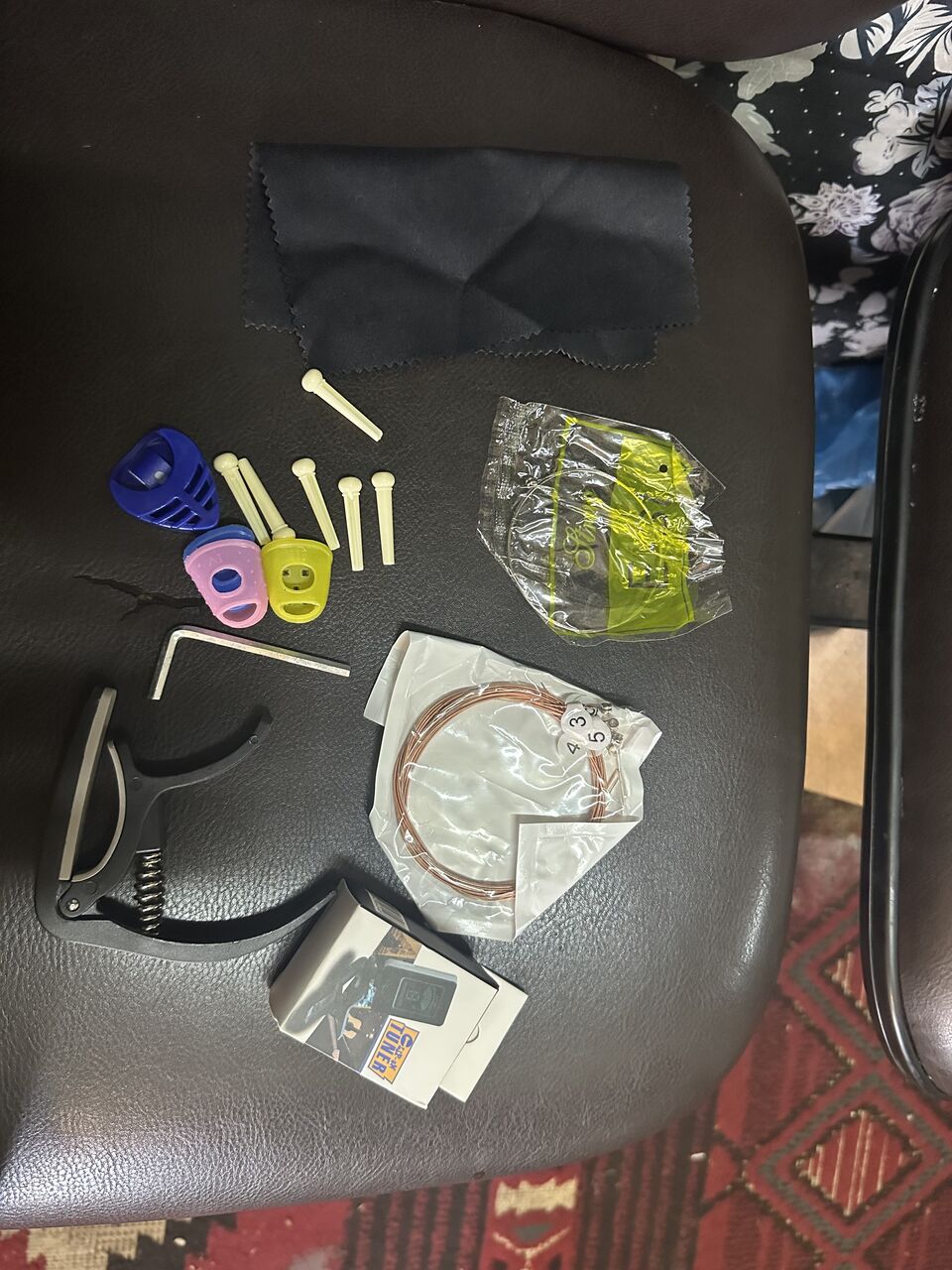 Jeddah, Musical Instruments, SAR 180,  Jidyous Acoustic Guitar For Sale In Jeddah (With Full Starter Kit/Accessories)