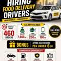 FOOD DELIVERY DRIVER HIRING