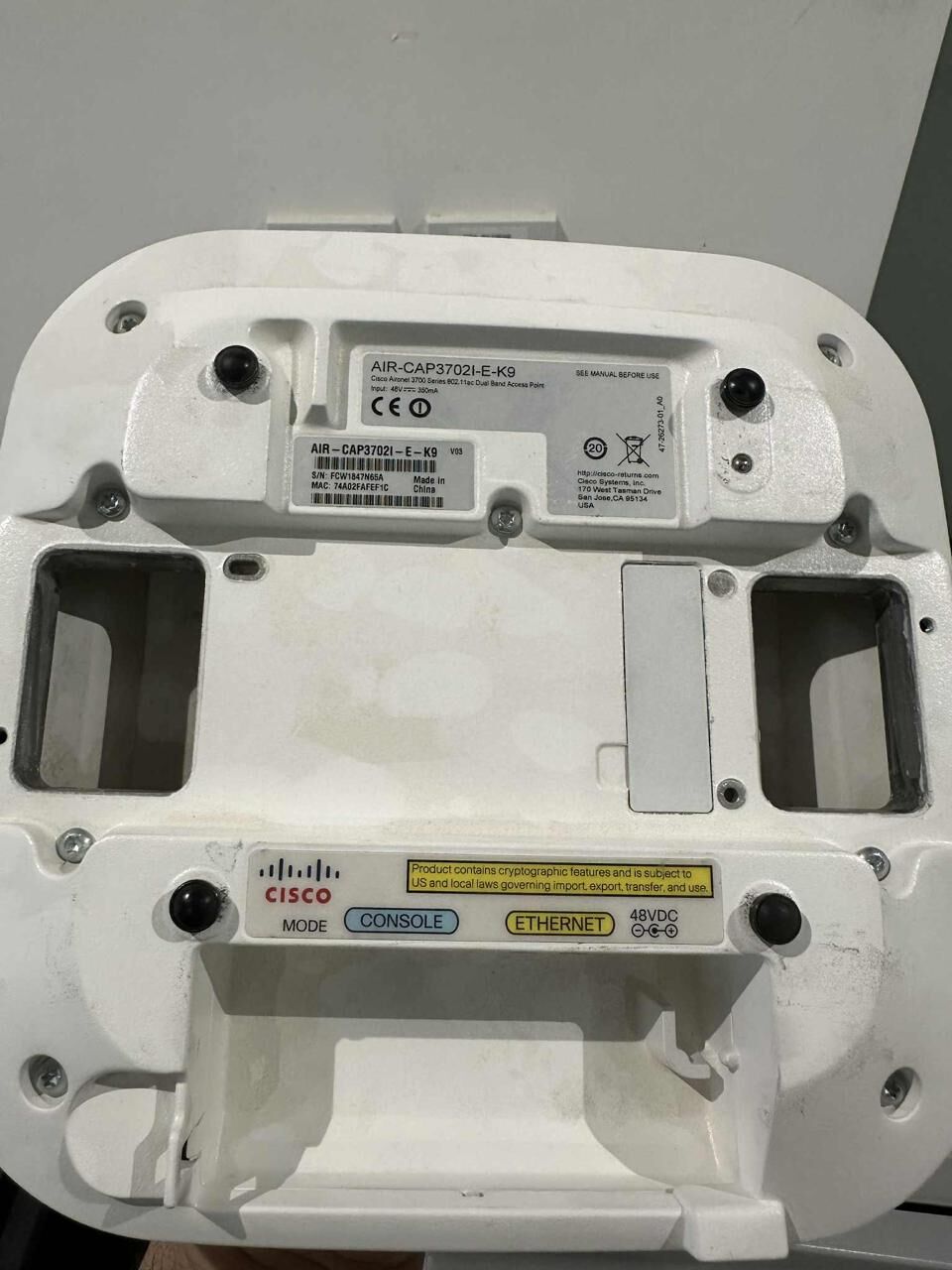 Riyadh, Electronics, SAR 1500,  Cisco Aironet 3702I - AIR-CAP3702I-E-K9 (Price Negotiable)
