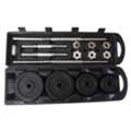 SAR 400,  Selling 50 KG Dumbbells And Rod Set With Case
