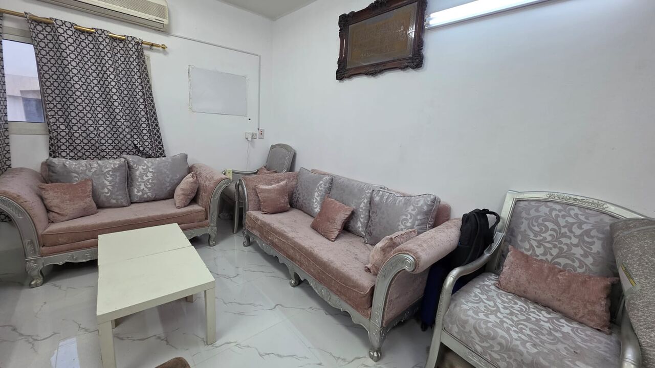 Al Wizarat, Furniture, 7 Seater Pink And 9 Seater Brown Sofa Set