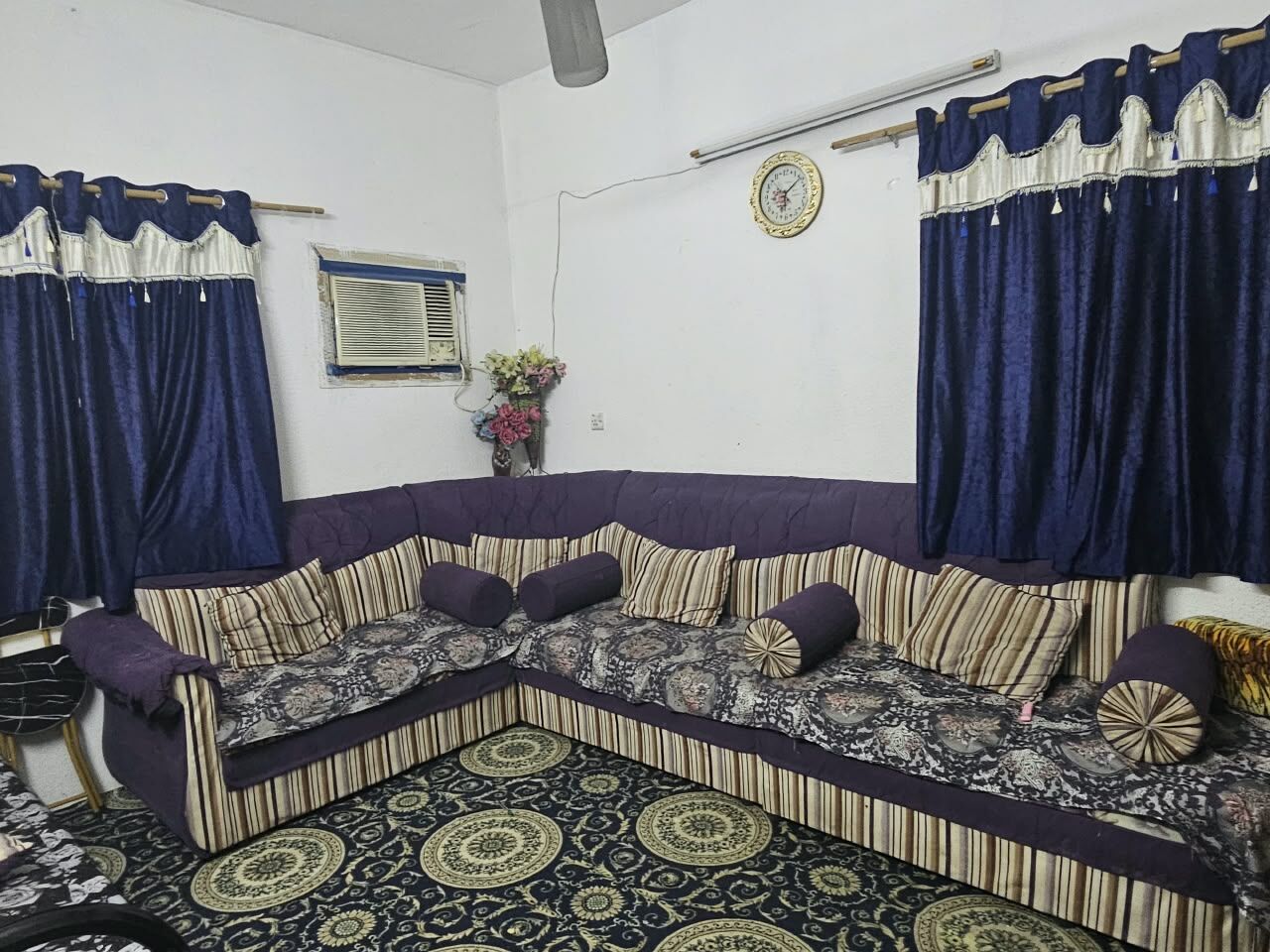 Hara, Furniture, SAR 100,  Sofa Set + Steel Almirah For Sale &ndash; Good Condition