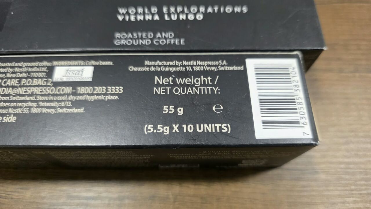 Jeddah, Food, SAR 20,  Nespresso Coffee Capsules