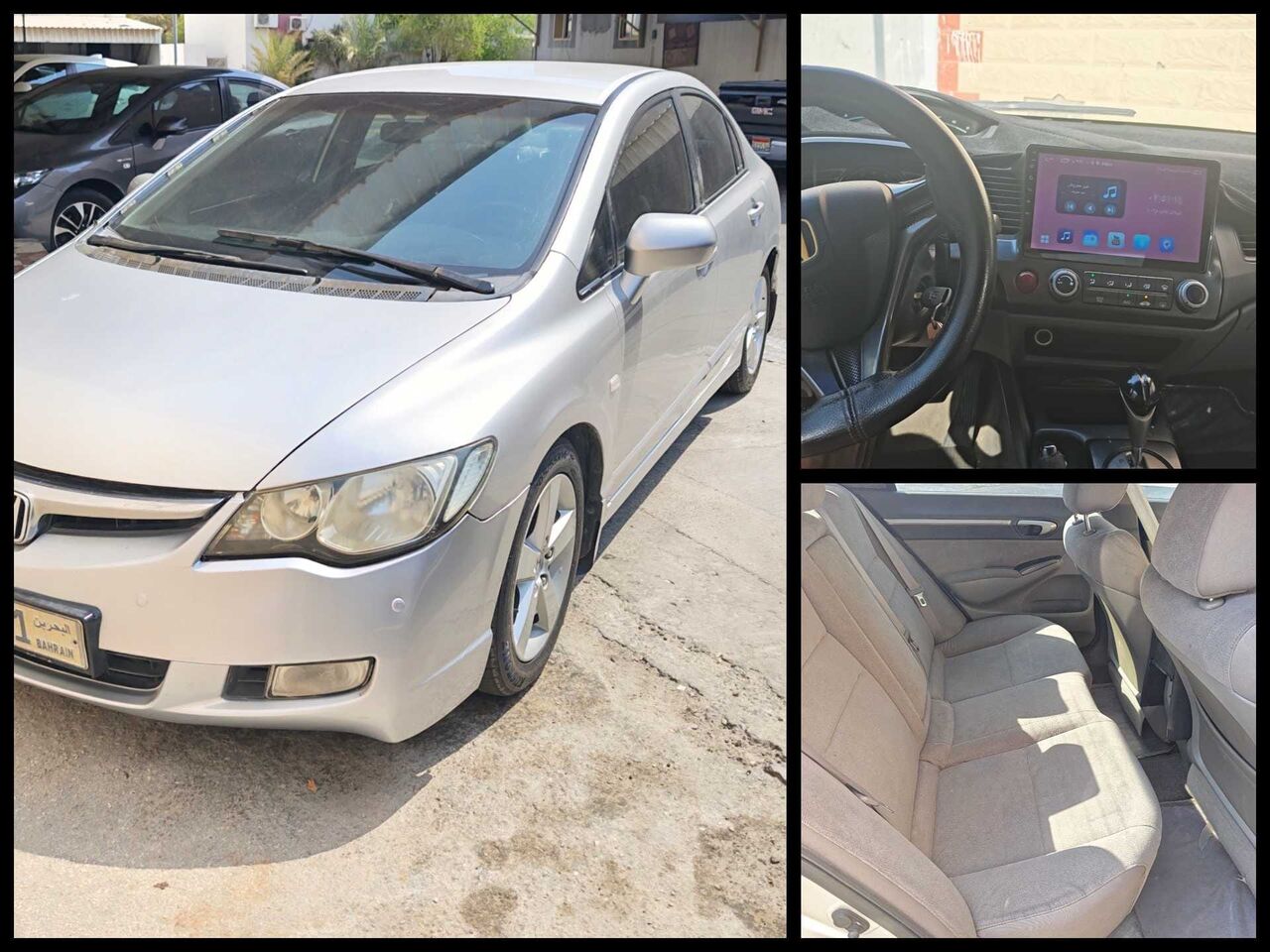 Hamad Town, Vehicles, Cars & Trucks , BHD 1300,  Honda Civic,  2008,  Automatic,  200000 KM,   For Sale  Model 33803034