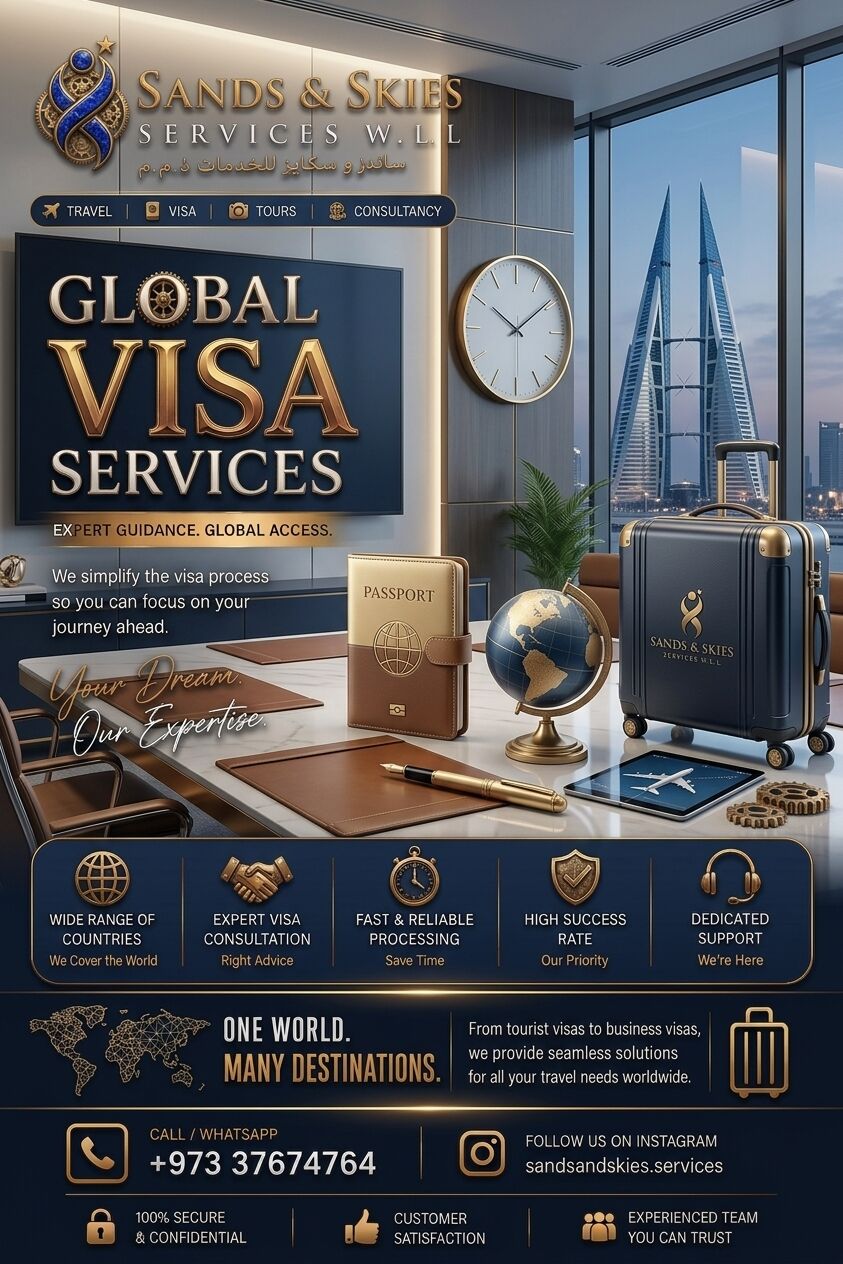 Manama, Marketing, 🌍 GO FURTHER. SEE MORE. ✈️