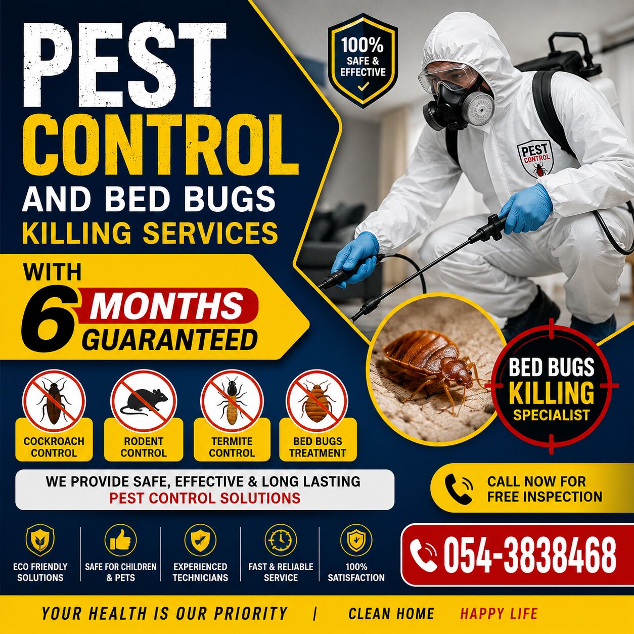King Abdullah Financial District, Pest Control, )](AL REHMAN PROFESSIONAL PEST CONTROL CLEANERS SERVICE WITH 6MONTH GUARANTEED])[]