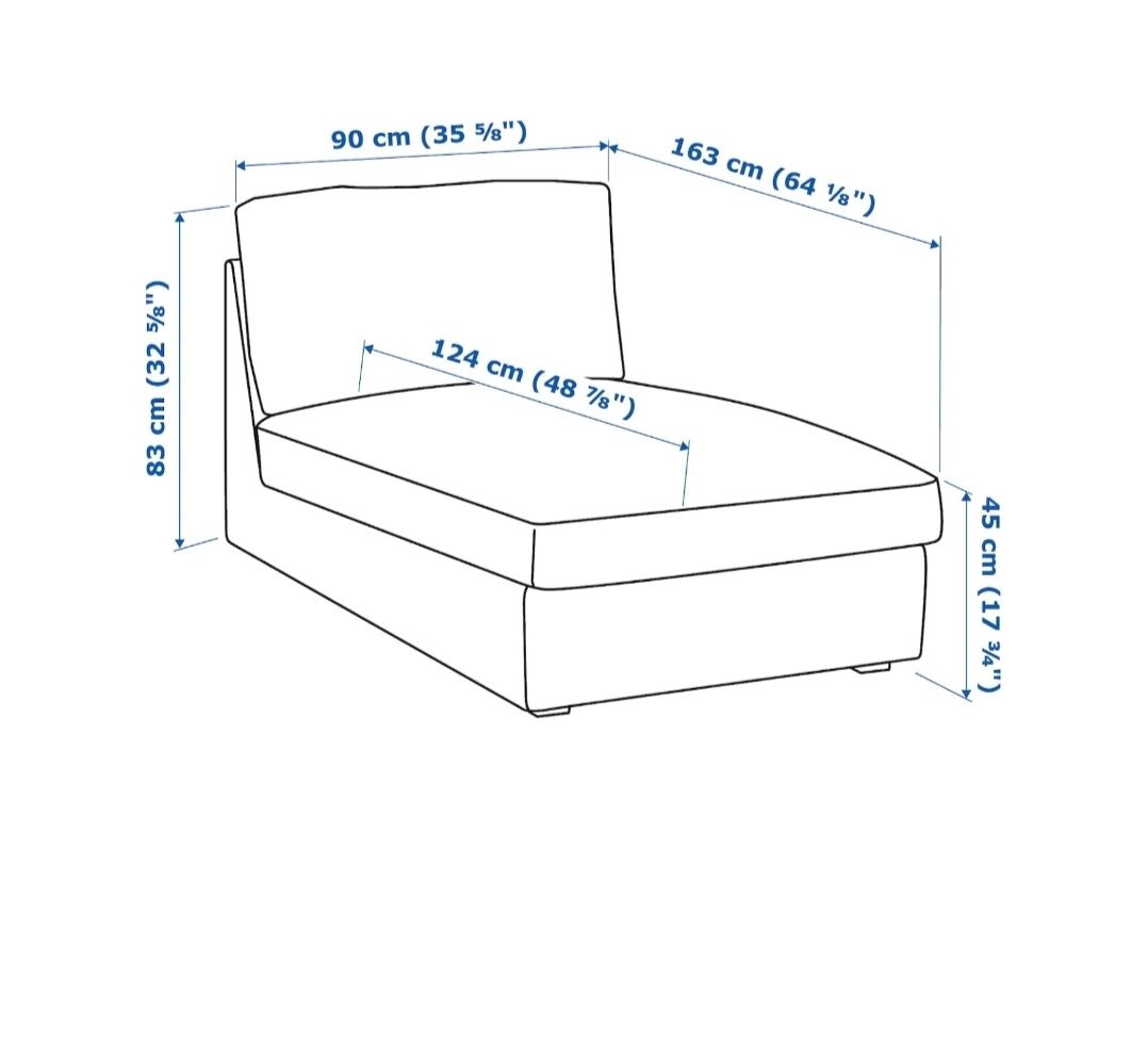 Riyadh, Furniture, SAR 600,  Lazy Coach From Ikea In Good Condition