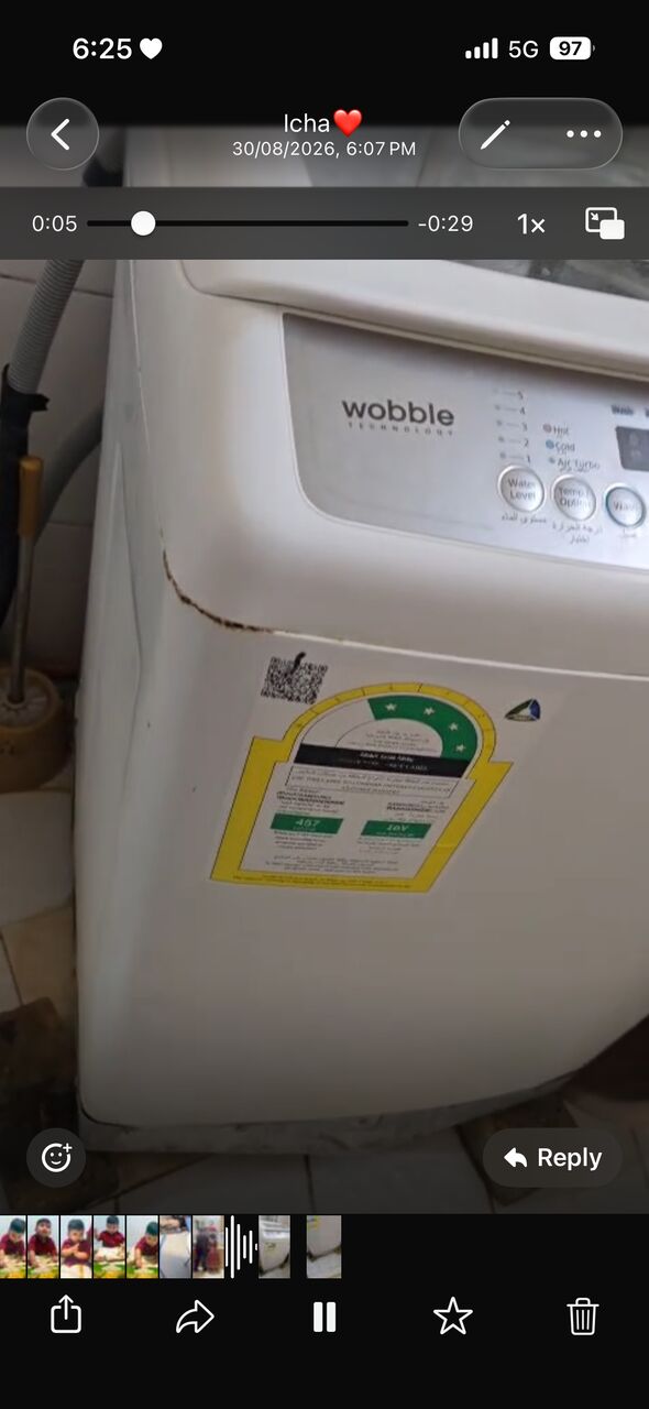 Akrabia, Appliances, SAR 300,  Fully Automatic Washing Machine For Sale