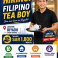 🚨 URGENT HIRING – FILIPINO TEA BOY 🇵🇭☕