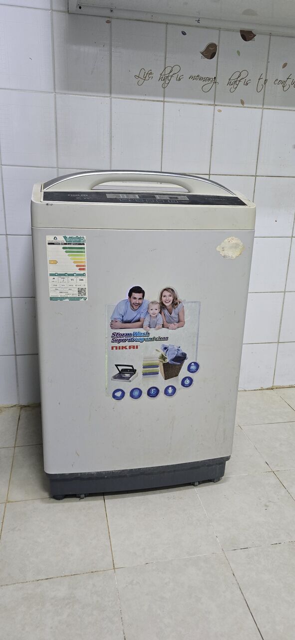 Riyadh, Household Items, SAR 900,  Nikai Brand, New Washing Machine 11 Kg, Very Less Used