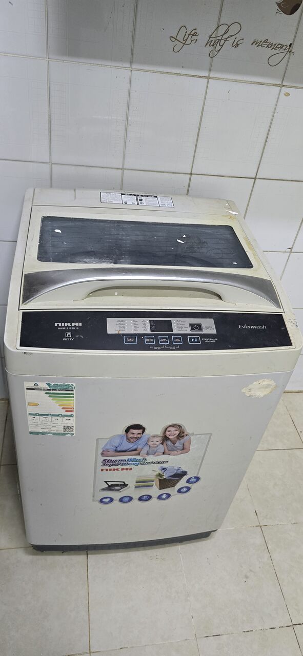Riyadh, Household Items, SAR 900,  Nikai Brand, New Washing Machine 11 Kg, Very Less Used