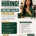 ONLINE SALES PERSON