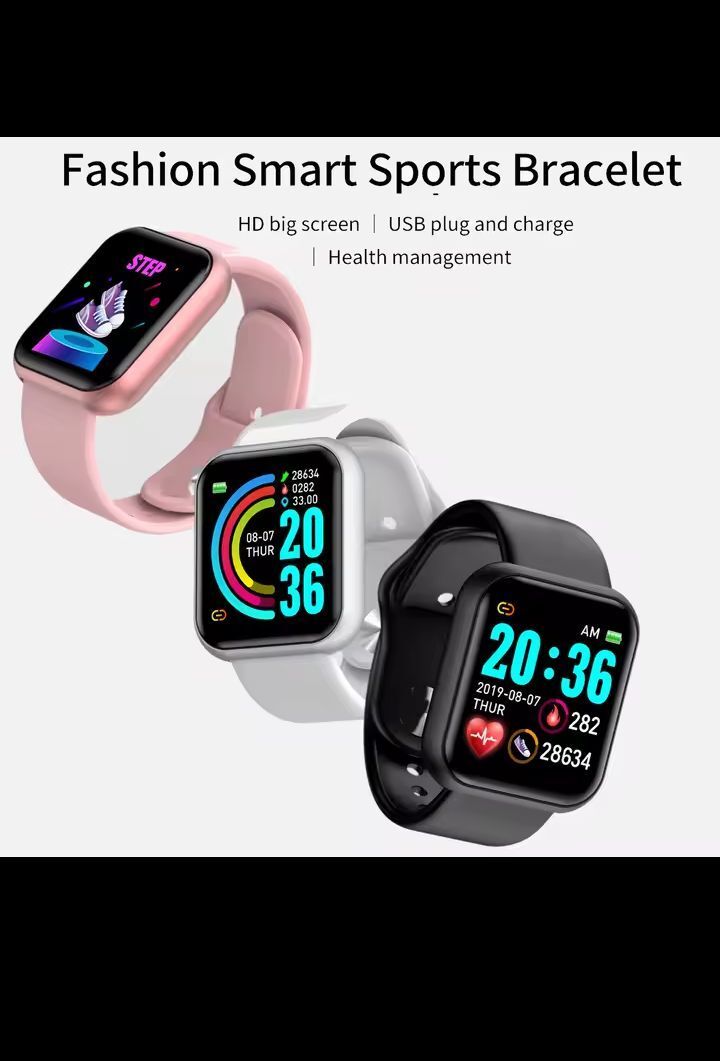 Dubai, Watches, AED 80,  Y68 Bluetooth Smart Watch & Fitness Tracker (Brand New)
