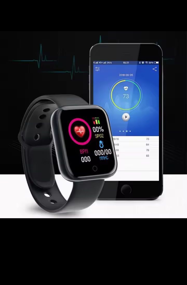 Dubai, Watches, AED 80,  Y68 Bluetooth Smart Watch & Fitness Tracker (Brand New)