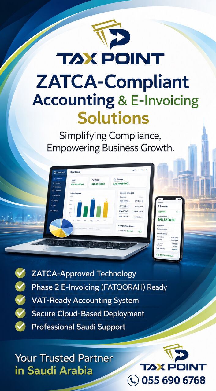 Riyadh, Accounting, Accounting & Vat Services