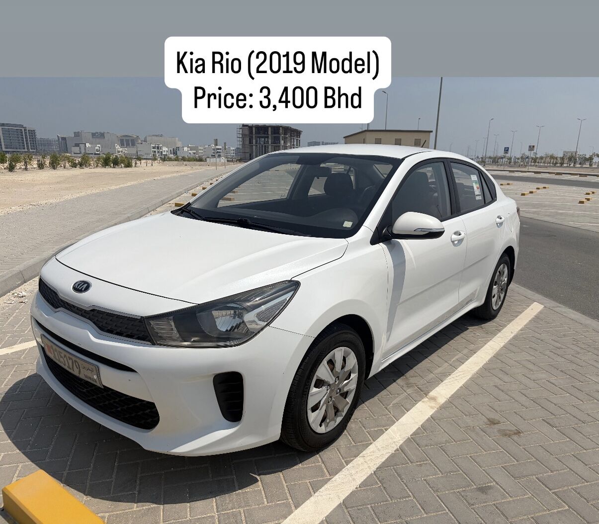 Manama, Vehicles, Cars & Trucks , BHD 3400,  Kia Rio,  2019,  Automatic,  122 KM,  FOR SALE  ( MODEL)