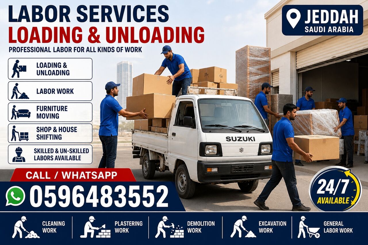 Jeddah, Labor/Moving, Movers And Packers Jeddah