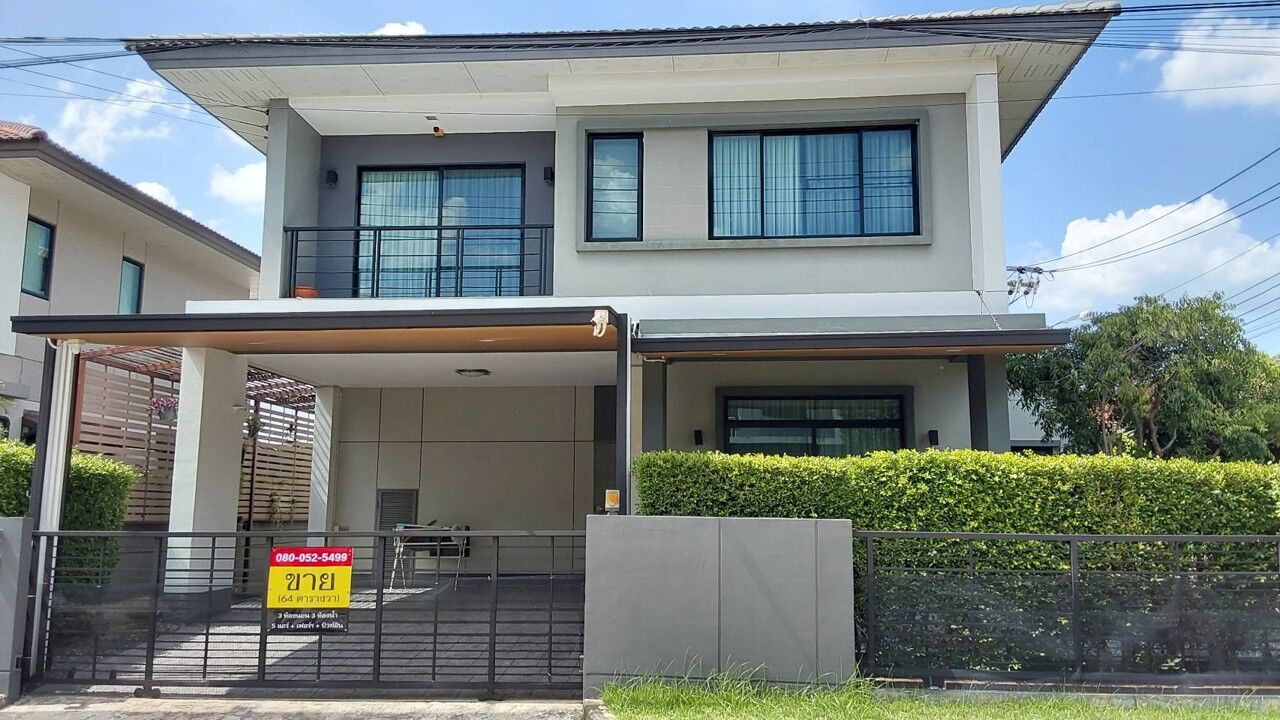 Bangkok, Real Estate For Sale, THB 7500000,  3 BR,  64 Sq. Feet,  ขายบ้านเดี่ยว 2 ชั้น หมู่บ้านคาซ่า