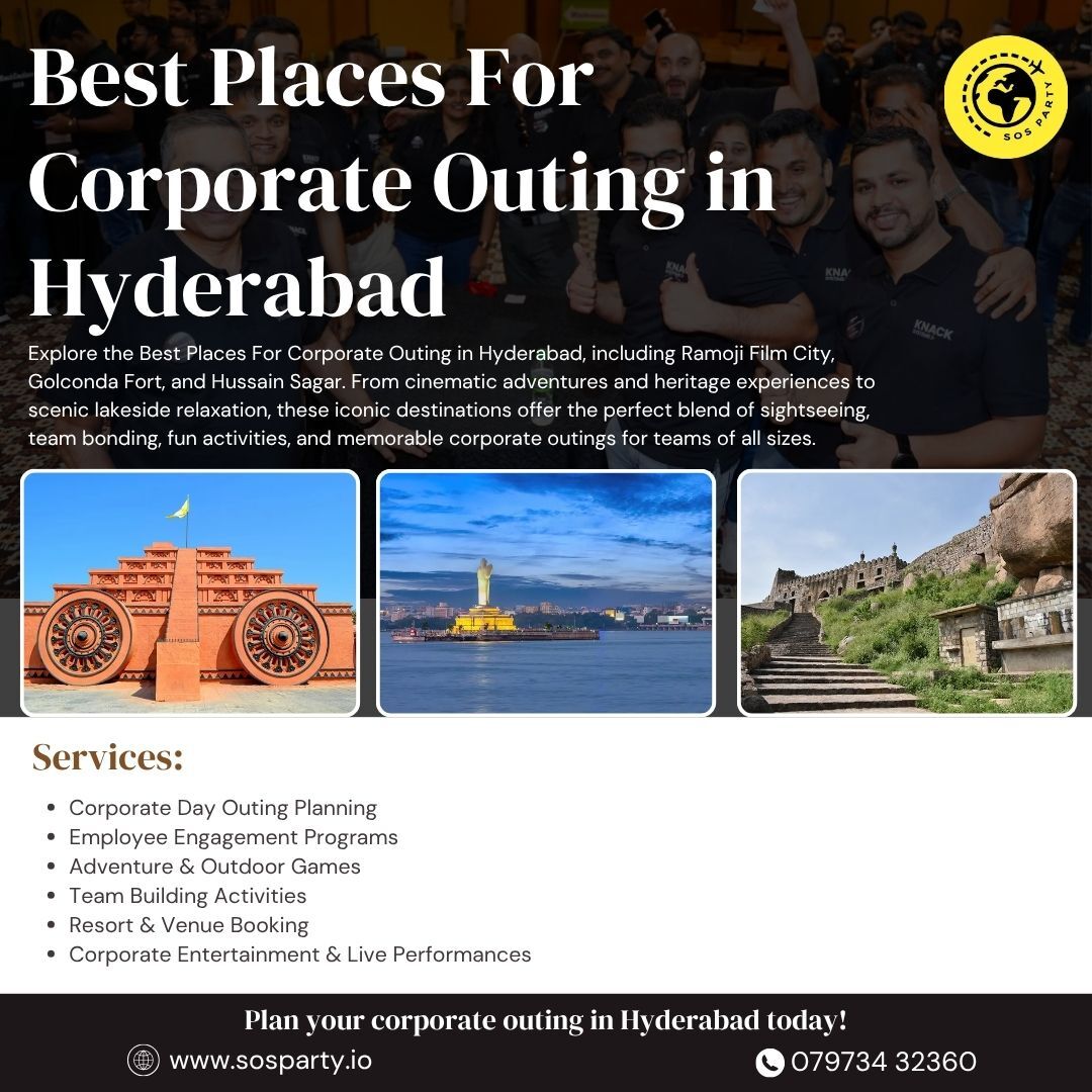 Hyderabad, Event Planning, Best Places For Corporate Outing In Hyderabad
