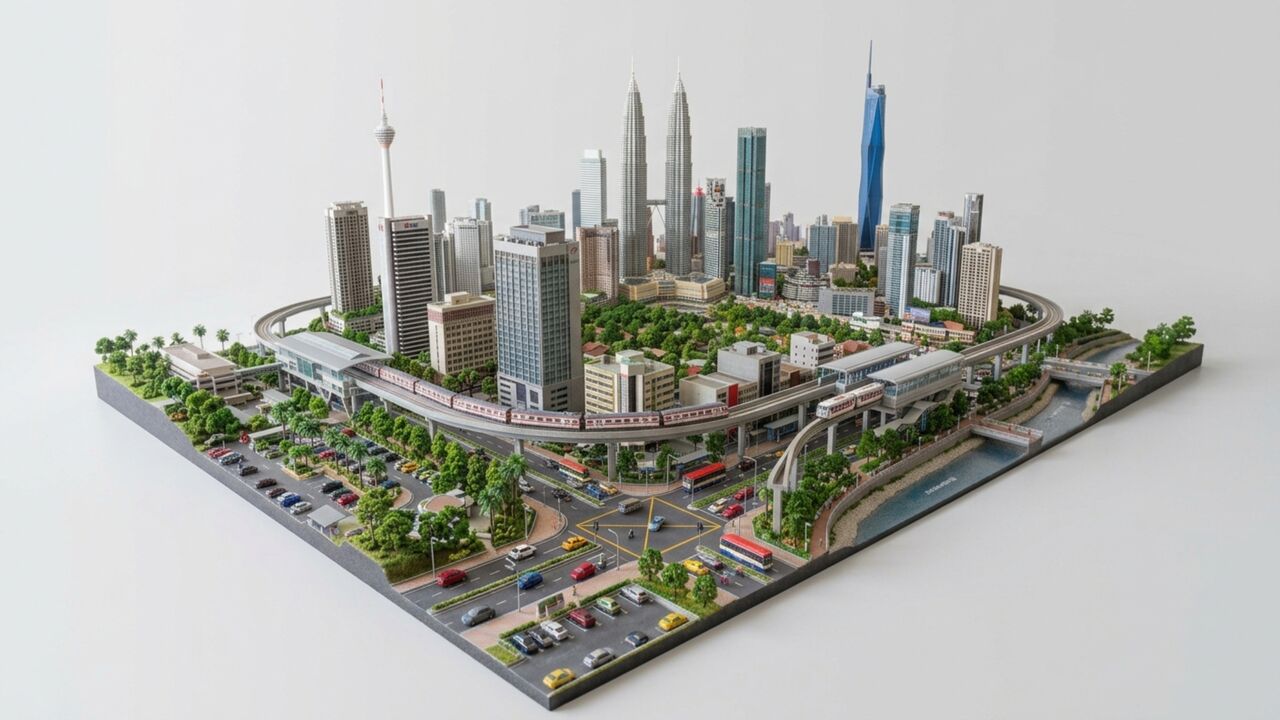 Kuala Lumpur, Printing, Custom Diorama Maker Malaysia By Scalemodel3dprinting