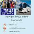 Rent Party Bus Rentals In Fort Lauderdale, FL, For Comfortable Travel