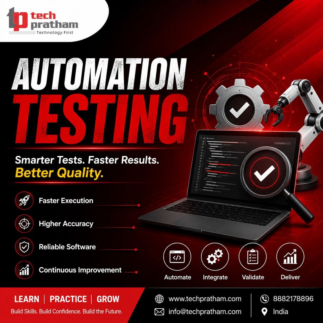 Lucknow, Education, Automation Testing