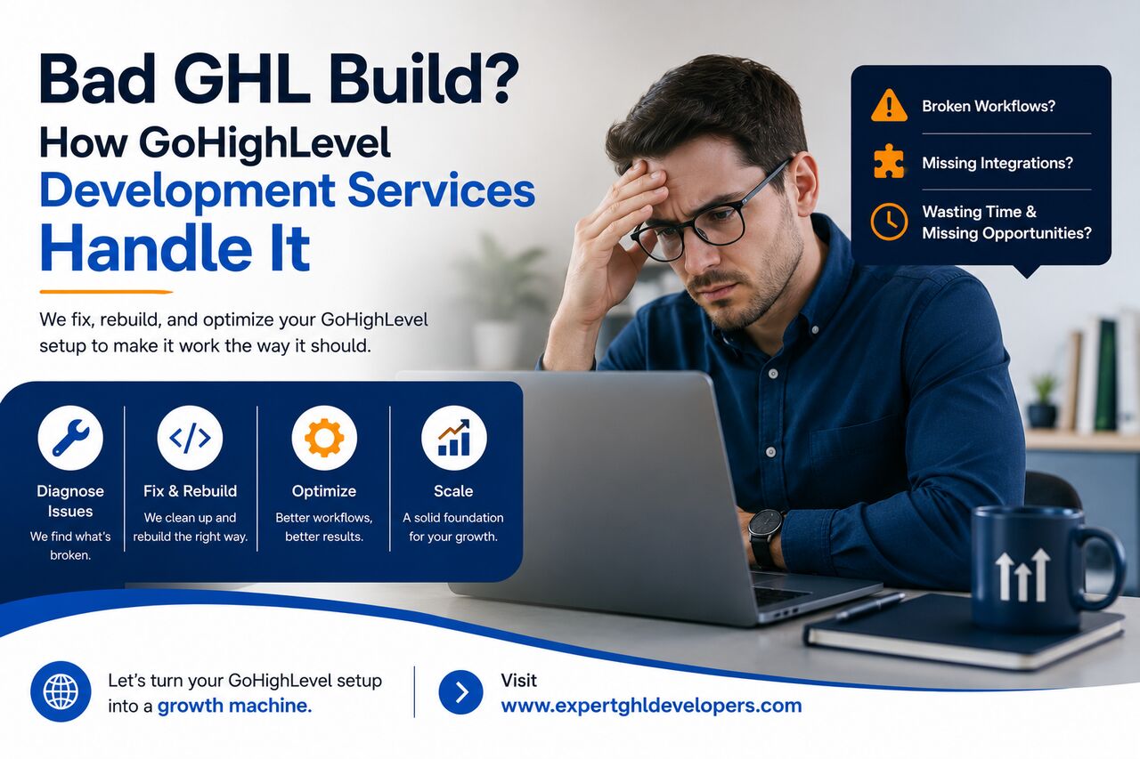 New York, Web Design & Development, Bad GHL Build? How GoHighLevel Development Services Handle It