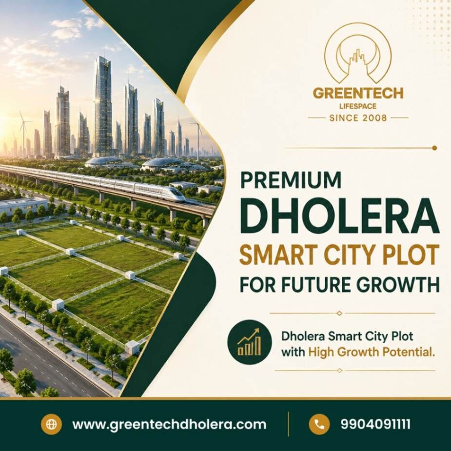 Ahmedabad, Real Estate, Dholera Smart City Plot Investment Opportunities For Buyers